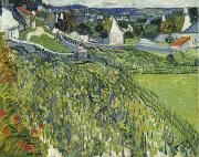 Vincent Van Gogh Vineyards at Auvers oil on canvas